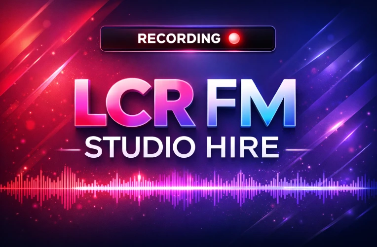 LCR FM Studio for hire